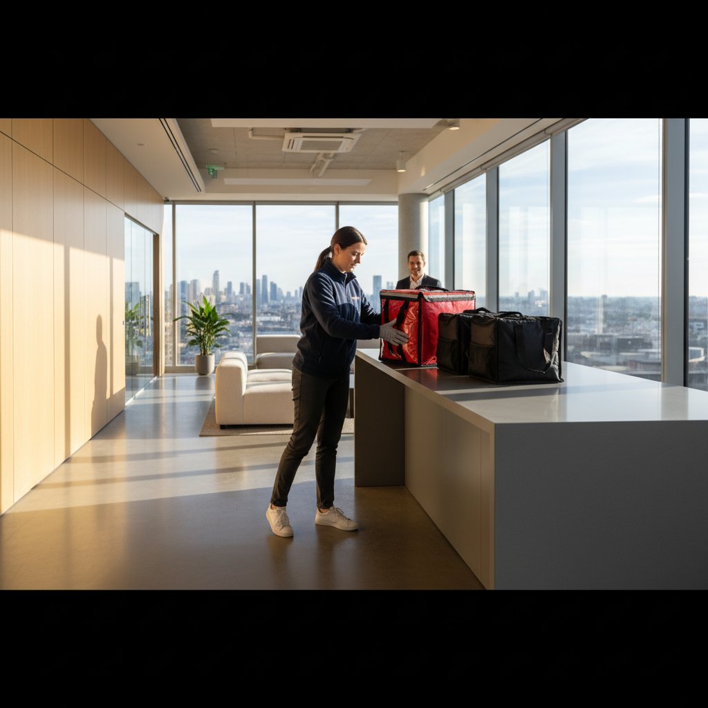 Tevire office lunch delivery service